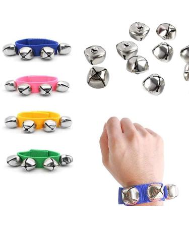 KISEER 100 Pcs 1 Inch Silver Jingle Bells Bulk for DIY Christmas Decoration - Buy Online on GoSupps.com