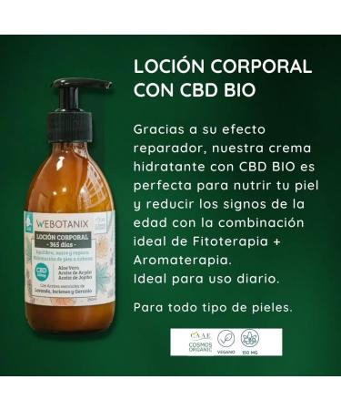  WeBotanix 250ml Moisturizing Body Lotion | Moisturizing Body Cream with Essential Oils | Aloe Vera Jojoba Argan Lavender Frankincense Geranium | Nourishes and Repairs | Vegan | Cruelty Free - Buy Online on GoSupps.com