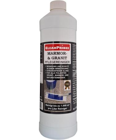 Cleanprince 1 Litre Marmor-Und Granite Nurses 1000 ML Stoneware Natural Stone Marble Cleaner & Granite Granitreiniger Granitpflege Cleaner Marble Granitboden Granite - Buy Online on GoSupps.com