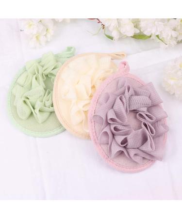 Milisten 3pcs Sea Sponges Set - Exfoliating Bath Gloves & Loofah - Japanese-Style Body Scrub Mitts for Spa & Shower - Buy Online on GoSupps.com