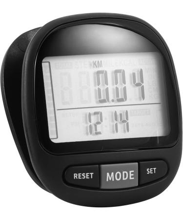 Wowlela 3D Pedometer - Accurate Step Tracking Clip-On Design Digital Target Monitor for Seniors & Kids - Buy Online on GoSupps.com