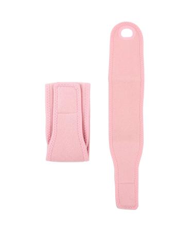 Set Sports Wristband Wrist Support Brace Wrist Strap Wrist Sleeve Strap Wrist Protector Wrist Compression Brace Wrist Brace Wrist Band Pink