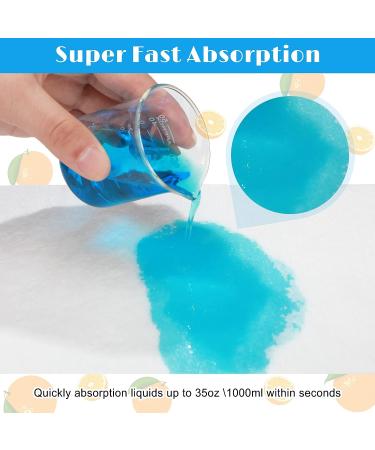400 Pcs Orange Scented Absorbent Commode Liners - Disposable Toilet Liners for Adults, Elderly, Disabled - Reduces Odor in Bedpans & Toilet Chair Buckets - Buy Online on GoSupps.com