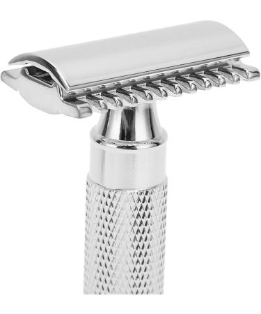Jenngaoo Vintage Safety Razor for Men | Classic Metal Manual Razor - Perfect Home Barber Gift - Buy Online on GoSupps.com