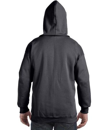 Hanes Men's Full Zip Heavyweight Hoodie - Large, Black - Buy Online on GoSupps.com