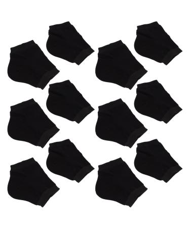 Beaupretty Cracked Foot Care Socks Silicone Socks Silicone Heel Socks Moisturizing Heel Socks Spa Socks Open Toe Socks for Dry Hard Cracked Heels 10 Pairs Cracked Heel Moisturizing Socks