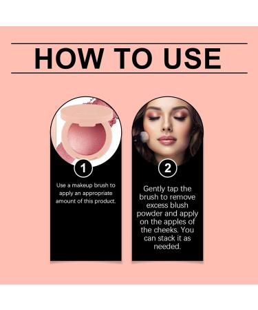  G n rique Face Blush Powder | Soft Glow Blusher | Matte Blush Powder | Highly Pigmented and Long-Lasting Shimmering Glow Makeup for Women and Girls | Beauty Cosmetics for Building Looks - Buy Online on GoSupps.com