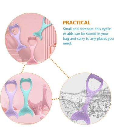 POPETPOP Eye Makeup Tool Eyeliner Shield Reusable Makeup Tool for Women Marscara Aid Eyelash Makeup - Buy Online on GoSupps.com