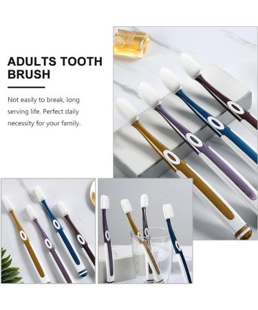 Minkissy 4-Piece Nano Toothbrush Set for Kids | Soft Bristles for Healthy Oral Care | Ideal Children's Household Tool - Buy Online on GoSupps.com