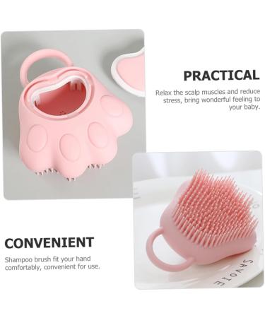 Buy Tovinanna 5-in-1 Shampoo Brush for Kids | Silicone Scalp Massager & Hairbrush | International Shipping Available - Buy Online on GoSupps.com