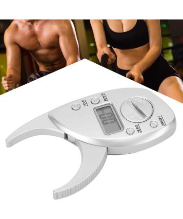 Body Fat Caliper Portable Skin Fat Caliper Tester Digital Display High Accuracy Battery Powered Body Fat Measurement Accurately Measuring Body Fat for Men and Women - Buy Online on GoSupps.com