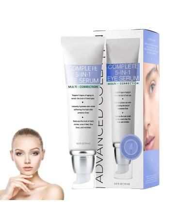 WLJEHWLJ Retinol Eye Cream with Collagen, Fast Act Collagen Firming Eye Cream, Hyaluronic Acid to Eliminate Dark Circles, Puffiness and Bags Under Eyes
