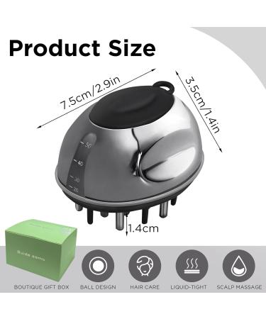 Actoys 2-in-1 Scalp Massage Brush & Hair Applicator Bottle | Essential Oil Serum & Hair Treatment Device - Buy Online on GoSupps.com