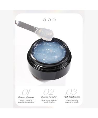 Nail Sculpting Gel Leave-In Sculpting Gel for Nails | Non-Drip Adhesive for Passionate Artists Beginners and Creative Stylists - Buy Online on GoSupps.com