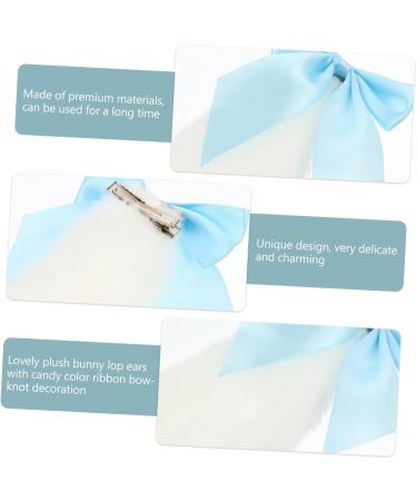 Beavorty 6 Pairs Plush Rabbit Ear Hair Clip ears hairpin rabbit hair barrettes womens hair clips bunny ears rabbit bowknot hair pins Hair Clip Rabbit decorate drop ears Miss fabric - Buy Online on GoSupps.com