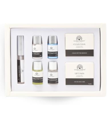Eyelash Perm Suite - Professional Curling Kit with Gentle Ingredients | 3 Sizes (S M L) | Easy Instructions | Perfect for Salon or Home Use | Natural-Looking Long-Lasting Curls | Global Fashion - Buy Online on GoSupps.com