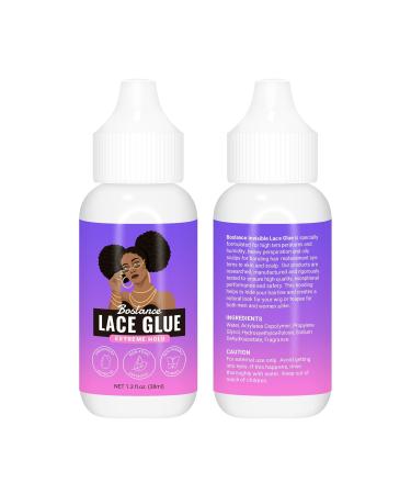 Lace Glue for Wigs - Waterproof Super Hold Wig Glue for Front Lace Invisible Hair Bonding for Weave & Hair Systems - Buy Online on GoSupps.com
