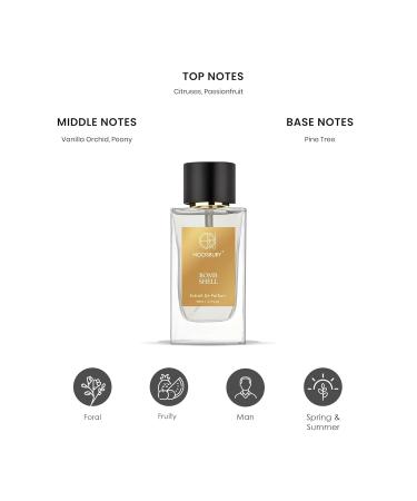 Boomb Shall Extrait De Parfum for Women Citruses Passionfruit Peony Vanilla Orchid Base Notes Pine Tree Experience the power of Luxury 3.4 fl (100ml) - Buy Online on GoSupps.com