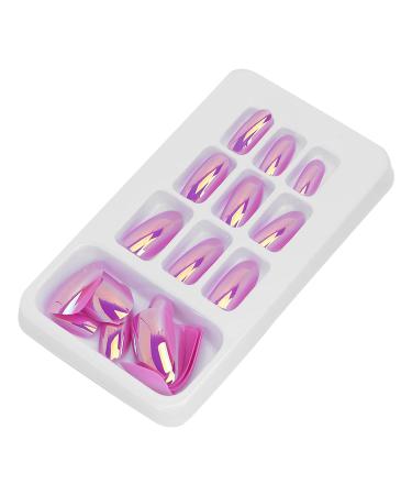 Fake Nails Coffin Nails ABS Lifelike Appearance Widely Use Easy Trim for Masked Ball for Halloween for Party for DIY for Wedding for Nail Salon(LG07)