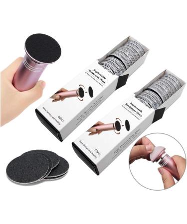 Electric Foot Callus Remover Machine with 120pcs Sandpaper Disks - Professional Pedicure Tool for Dry, Dead Skin - Speed Adjustable - Pink - Buy Online on GoSupps.com