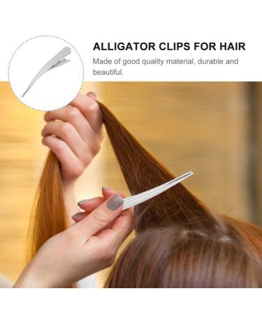 KALLORY 12Pcs Large Duckbill Hair Clips - Non-Slip Metal Barrettes for Thick & Thin Hair (Silver) - Buy Online on GoSupps.com