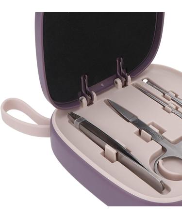 Manicure Tools Double Layer Corrosion resistant Nail Clippers Pedicure Set Stainless Steel for Eyebrow - Buy Online on GoSupps.com