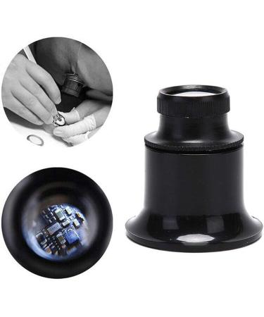 Portable Jewelers Loupe Monocular Magnifier Set - 5X 10X 15X 20X Magnifying Glass for Jewelry Repair & Experimental Tools - Buy Online on GoSupps.com