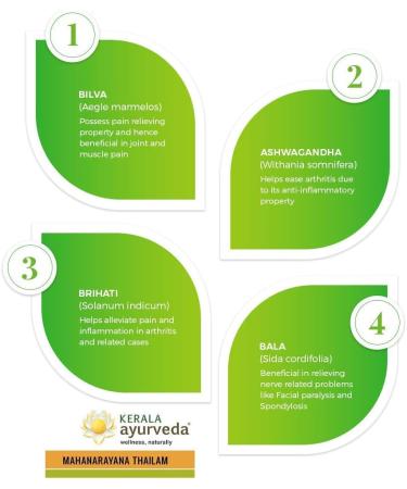 Kerala Ayurveda Mahanarayana Thailam 200 ml door de MG Shop - Buy Online on GoSupps.com