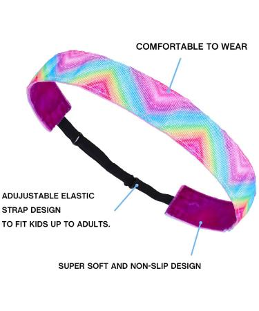 6 Premium Girls Headbands - Adjustable & Stretchy Hair Straps for Teens & Children | Perfect Party Accessories & Gifts - Buy Online on GoSupps.com