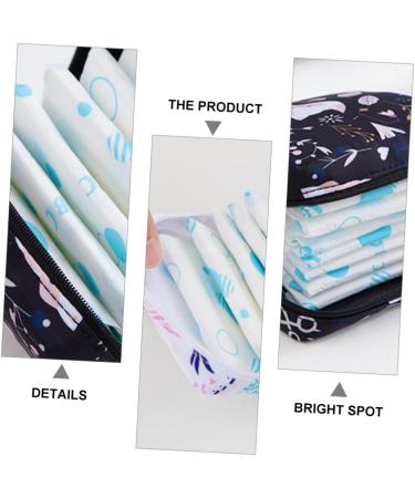Shop Healeeved 3-Pc Storage Bags for Women's Bandages & Periods - Zipper Travel Nylon Coin Bags | Ideal for Breastfeeding & Organizing - Buy Online on GoSupps.com