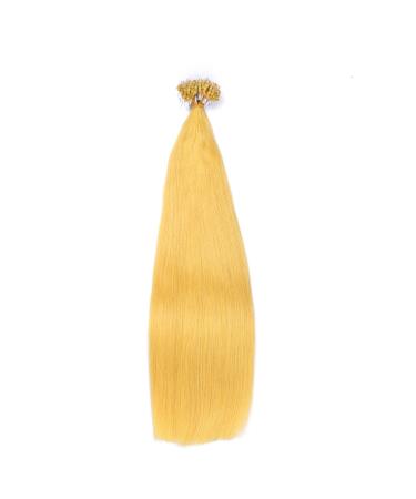 Micro Ring/Loop Hair Extensions - Yellow - 60 cm - 150 Strands - 0.5g 100% Remy Real Hair - Easy to Use Professional Quality Extensions - Buy Online on GoSupps.com