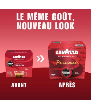 Lavazza A Modo Mio Assortiment de Capsules de Caf 100% Arabica Intensit 7 13 108 capsules AMM Passionale Delizioso Dek - Buy Online on GoSupps.com