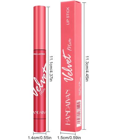  Tsuchiya Long-lasting matte lipstick | Long-lasting matte lipstick | Long-lasting lipstick non-stick makeup Tsuchiya lipstick - Buy Online on GoSupps.com