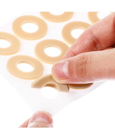 Beavorty 45Pcs Callus Cushions Self Adhesive Callus Cushions Round Foam Padding Oval Shaped Cushion Corn Pads Toe and Foot Protectors for Men Women 1.60X1.60X0.30CM - Buy Online on GoSupps.com