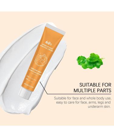 Cr me d pilatoire pour le visage pour femmes et hommes - cr me d pilatoire douce et indolore pour peaux sensibles l vre sup rieure joues du menton apaisante hydratante (2 pi ces) - Buy Online on GoSupps.com