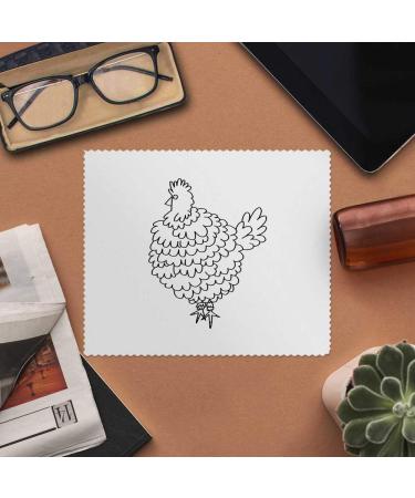 Buy 2 x Silkie Chicken Microfiber Cleaning Cloths - Ultra Soft & Durable | Perfect for All Surfaces - International Shipping Available - Buy Online on GoSupps.com