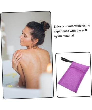 VINTORKY Soap Pouch for Shower Nylon Bar Soap Scrubber Pouch Soap Bags Purple Bar Soap Scrubber - Buy Online on GoSupps.com