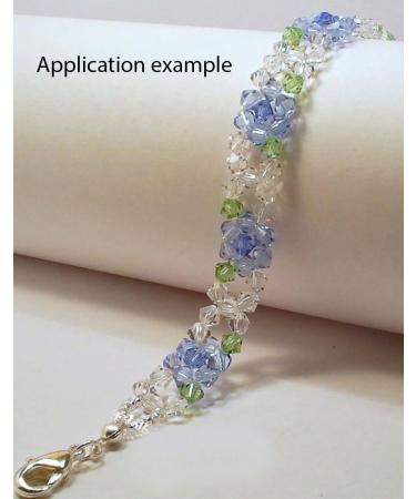 100pcs Adabele Austrian 3mm Small Faceted Bicone Crystal Beads Clear AB - Swarovski Compatible Preciosa 5301/5328 SSB302 - Buy Online on GoSupps.com