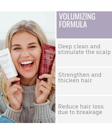 Keranique Volumizing Hair Growth System: Shampoo, Conditioner, Serum, Spray | Paraben & Sulfate Free - Buy Online on GoSupps.com