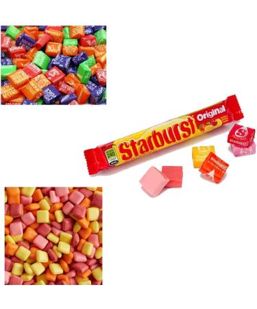 Starburst Original Fave Reds Very Berry Minis Original Fruit Chews 45g | Pick Any Your Favourite Flavour & Number of Packs - Buy Online on GoSupps.com