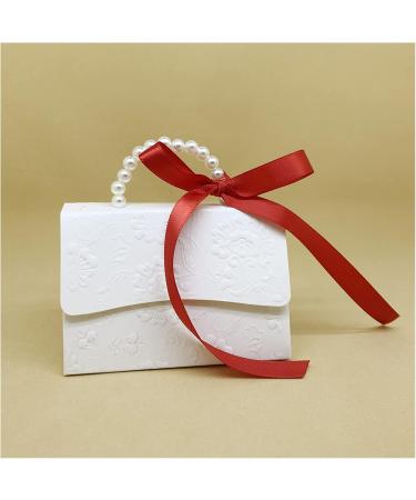 Candy Box Portable Party Wedding Candy Box Bag DIY Creative Candy Box Romantic Marriage (20 Pieces) (Color : Red Size : M) (Color : Pink Size : L) - Buy Online on GoSupps.com