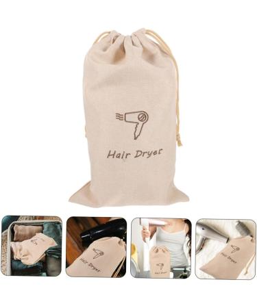 SOESFOUFU Hair Dryer Bag Duffel Bags for Traveling Hair Dryer Retractable Cord Drawstring Bag Universal Velvet Bag - Buy Online on GoSupps.com