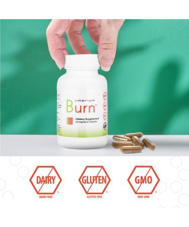 Orenda Burn® - Green Coffee & African Mango Extracts | Boost Your Lifestyle | 30 Vegetarian Caps - Buy Online on GoSupps.com