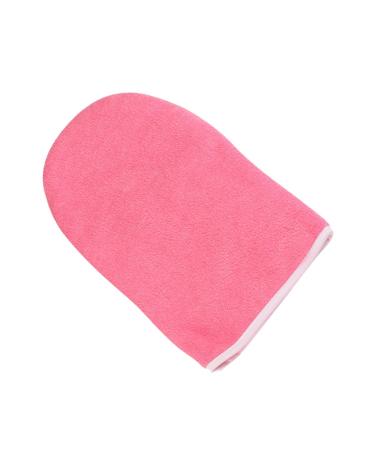 Healeved 1 Pair Paraffin Gloves Wax Bath Hands Cover Fabric Gloves Warm Wax Gloves Hand Treatment Gloves Repair Gloves Home Use Paraffin Wax Gloves Easy to Wear Gloves Care Red