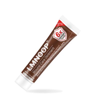 LMNOOP Wound Care Cream Skin Healing & Repair Ointment for Infection Ulcers Cuts Scrapes Burns Bites Surgical and Various Wounds Pressure Treatment Products & Bed Sore Cream 0.53 Ounce (Pack of 1)