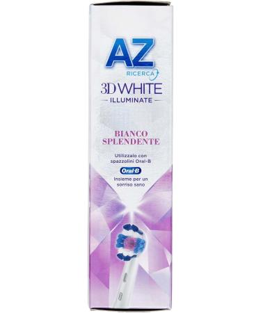  AZ RICERCA AZ 3DWhite Illuminate Advanced Whitening Toothpaste 50 ml. 1 Toothpaste - Buy Online on GoSupps.com