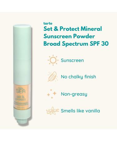Set & Protect Mineral Sunscreen Powder - Broad Spectrum SPF 30 for All Skin Types | International Shipping Available - Buy Online on GoSupps.com