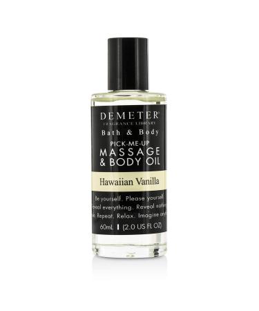 The Library of Fragrance Massage & Body Oil - Hawaiian Vanilla 60 ml