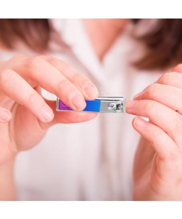 FRCOLOR 1 Set Nail Set Travel Nail Clippers Pedicure Tools Stainless Steel Set Eyebrow Remover Dead Skin Push Pedicure Care Tools Pu Leather Colorful Manicure Trimmer Set Nail Trimmer Flat - Buy Online on GoSupps.com