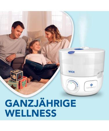 Wick Upper Filling Cold Air Ultrasound Humidifier | 24-Hour Operation for Living Room Bedroom Baby Room | Quiet Essential Oil Diffuser - WUL585E - Buy Online on GoSupps.com